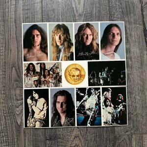 Vintage 70s Alice Cooper Billion Dollar Babies Album Rock Music Sheet Poster